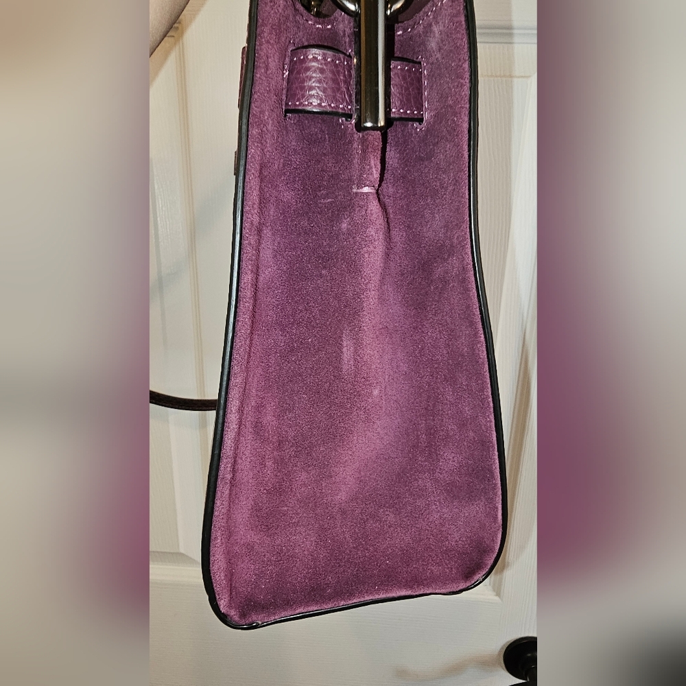 Coach NWT Boysenberry Lane Carryall Satchel - Picture 7 of 16